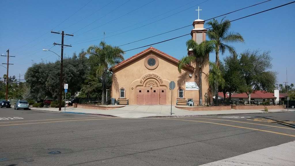 St James the Less Catholic Church in Perris, CA 92570, USA