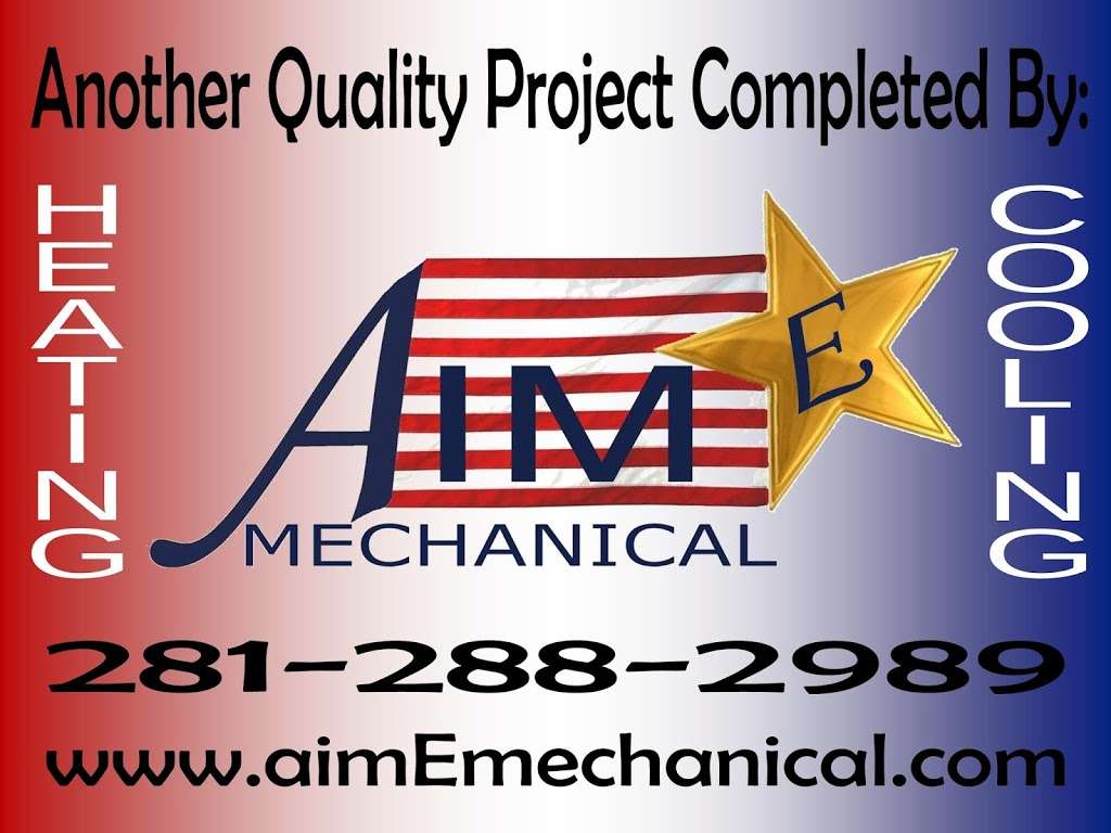 Aim-E Mechanical | 3642 Aldergrove Dr, Spring, TX 77388, USA | Phone: (281) 288-2989