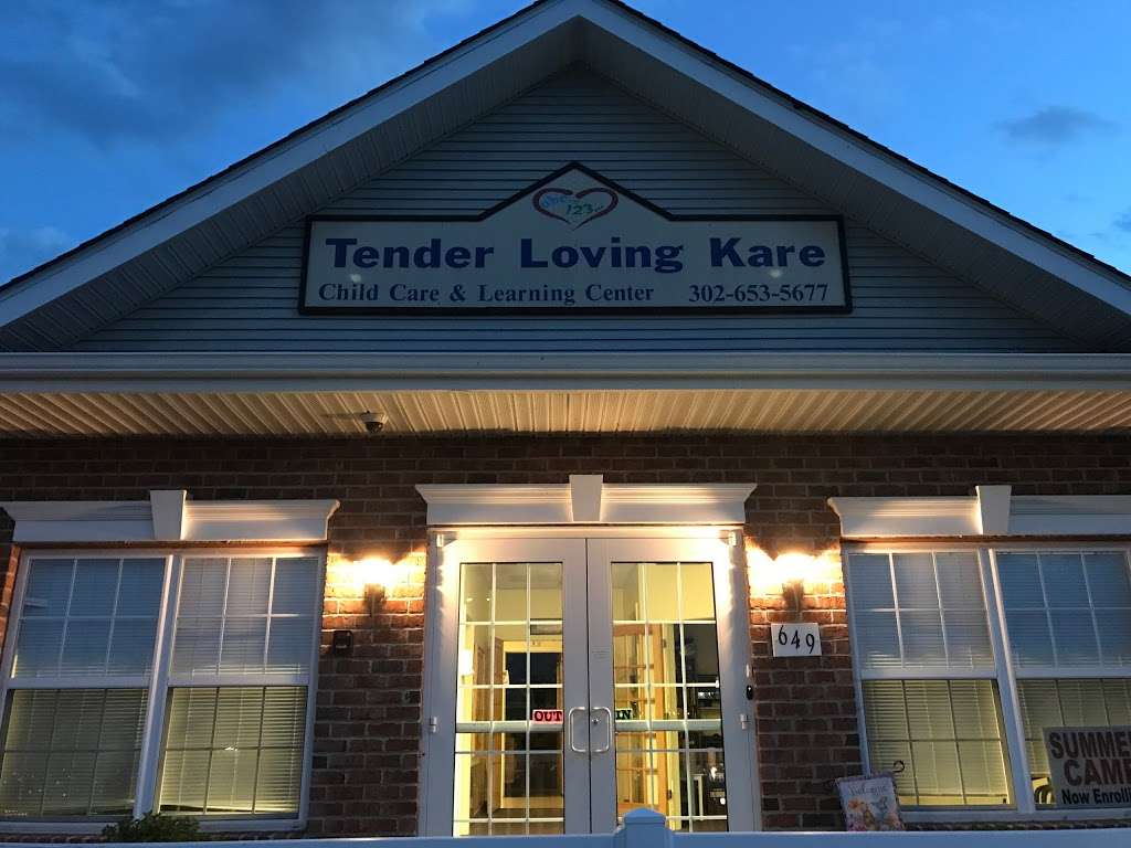 Tender Loving Kare Child Care & Learning Center | 649 S Carter Rd, Smyrna, DE 19977 | Phone: (302) 653-5677