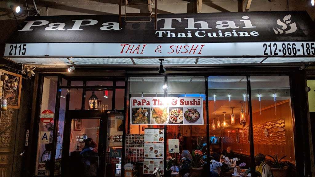 PaPa Thai Cuisine | 2115 Frederick Douglass Blvd, New York, NY 10026, USA | Phone: (212) 866-1857