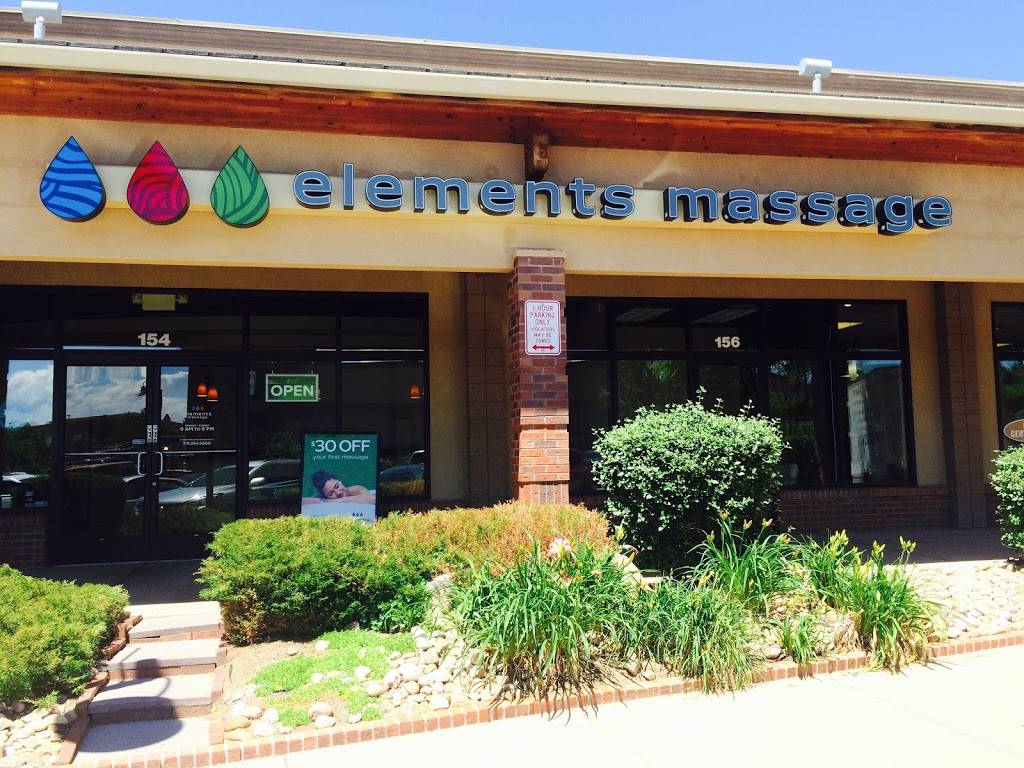 Elements Massage | 9475 Briar Village Point Suite 154, Colorado Springs, CO 80920, USA | Phone: (719) 286-3592