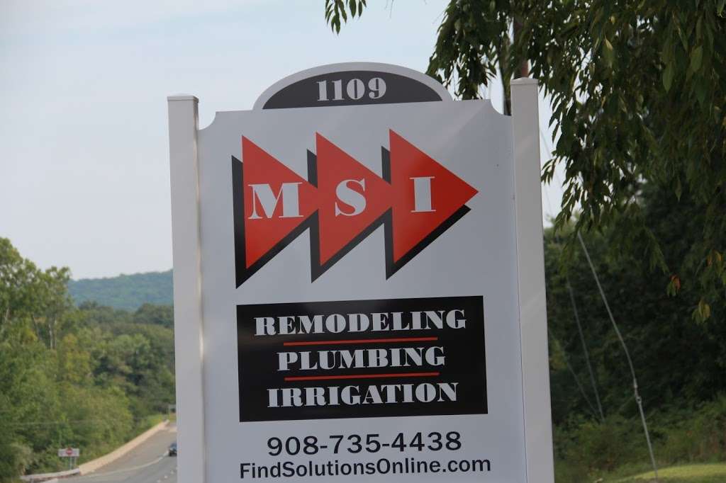 MSI Plumbing and Remodeling | 1109 NJ-31, Lebanon, NJ 08833, USA | Phone: (908) 735-4438