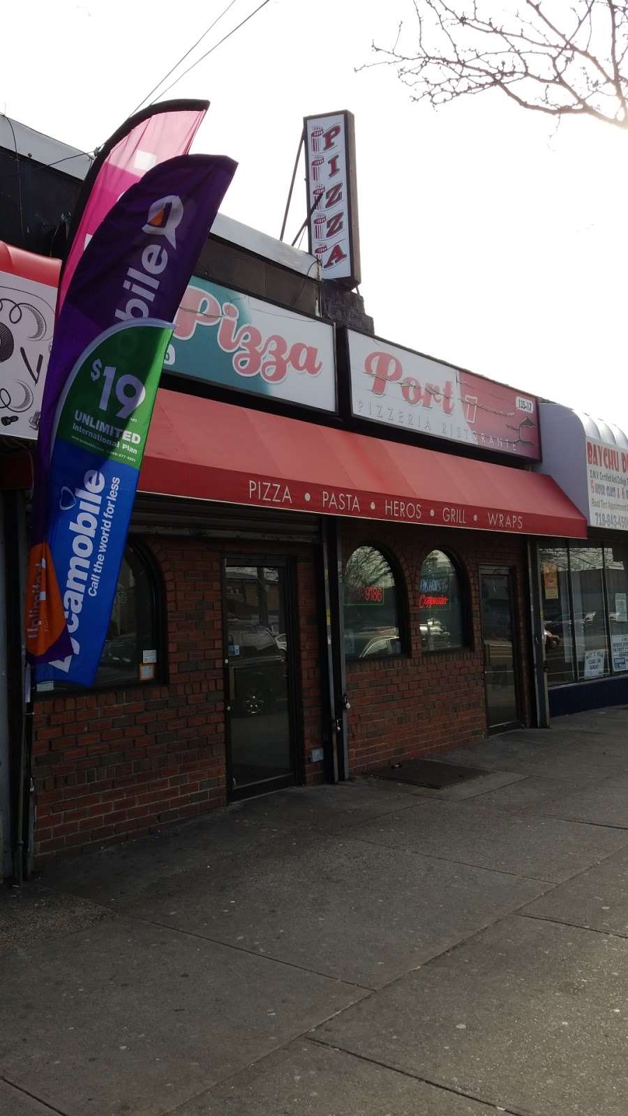 Pizza Port | 135-17 Lefferts Blvd, South Ozone Park, NY 11420, USA | Phone: (718) 843-9186