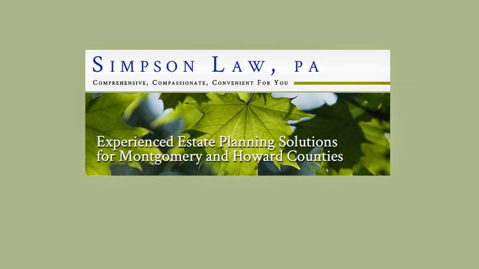 Simpson Law, PA | 2000 Spencerville Rd, Spencerville, MD 20868, USA | Phone: (301) 421-0190