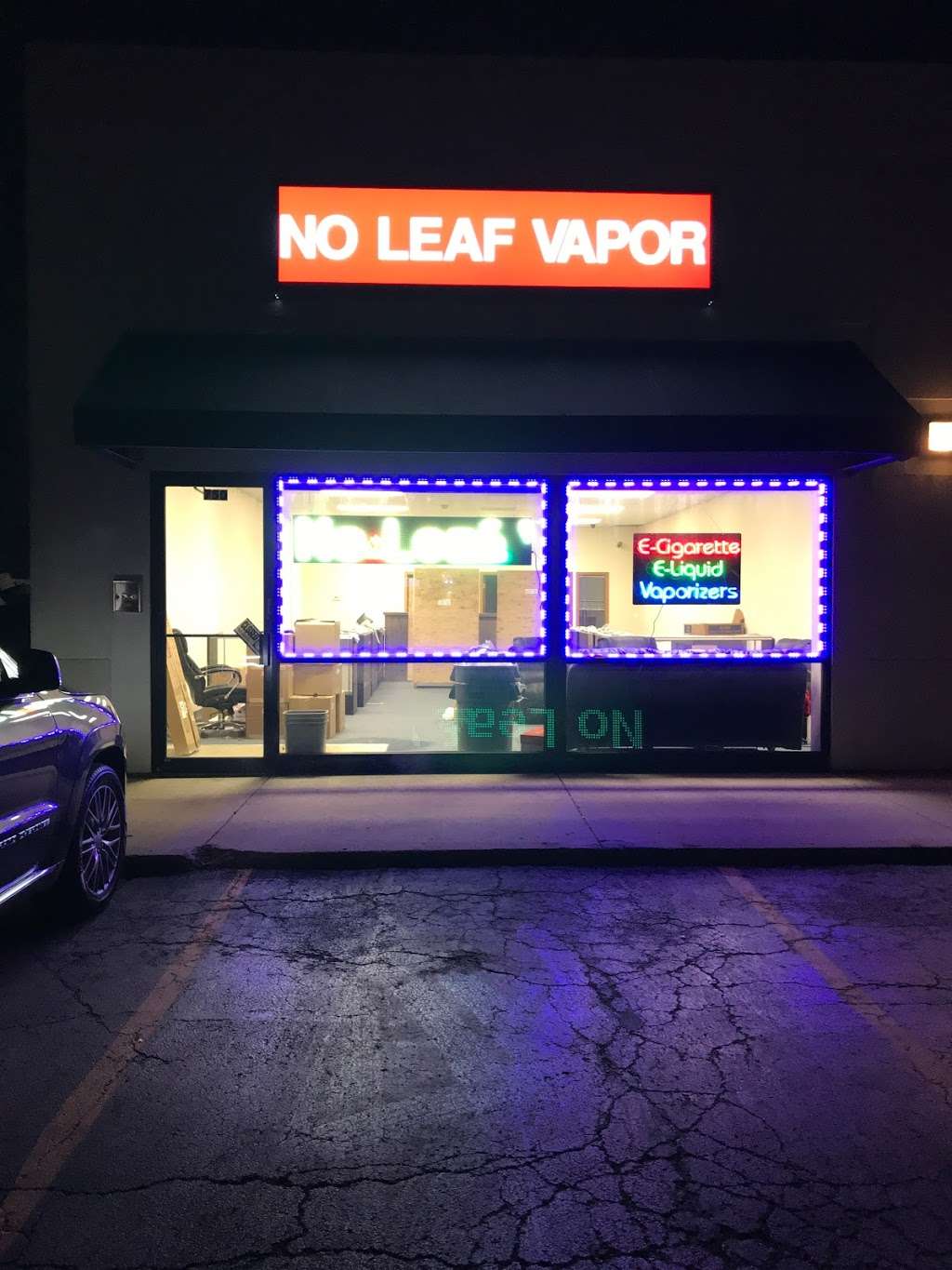 No leaf Vapor Woodstock | 750 S Eastwood Dr, Woodstock, IL 60098, USA | Phone: (815) 527-7167