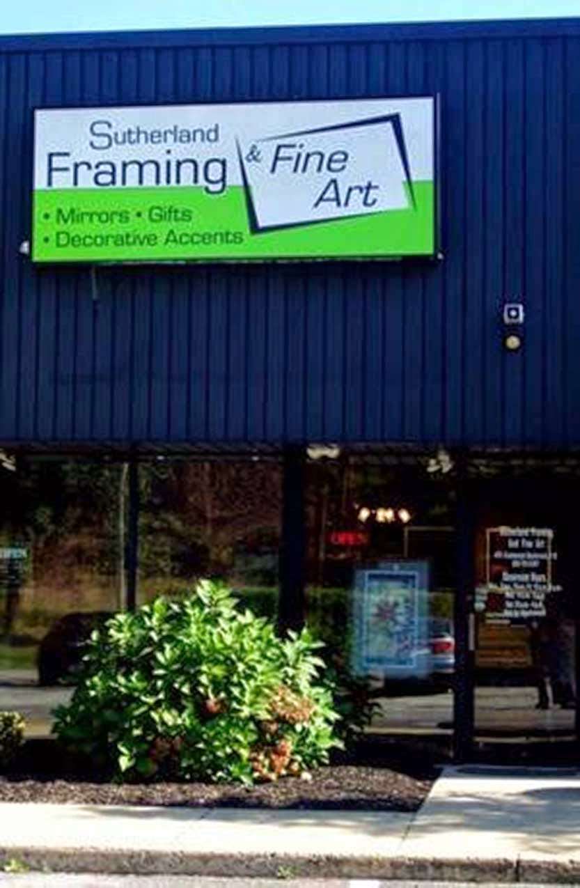 Sutherland Framing & Fine Art | 476 Centennial Blvd #18, Voorhees Township, NJ 08043, USA | Phone: (856) 783-6397