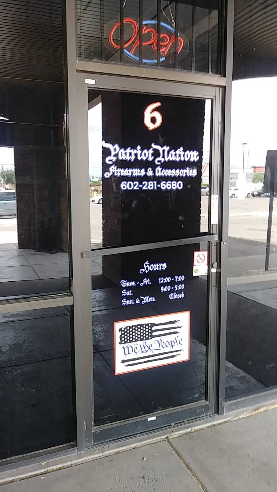 Patriot Nation Firearms and Accessories | 4139 W Bell Rd #6, Phoenix, AZ 85053 | Phone: (602) 281-6680