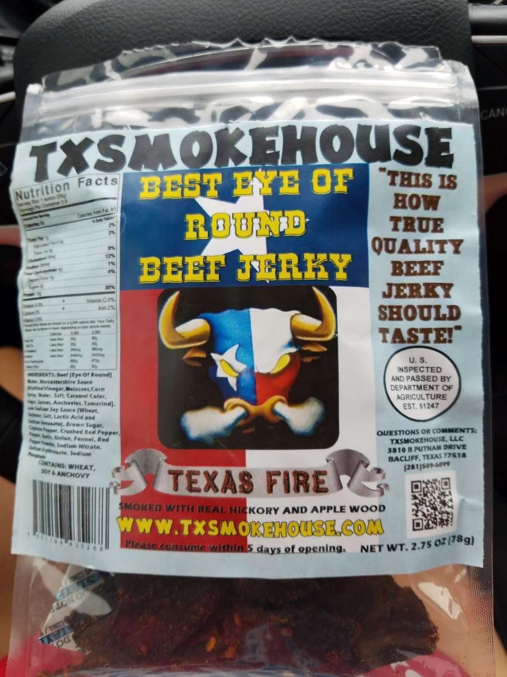 Jerky Factory | 481 Gordy Rd, Bacliff, TX 77518, USA | Phone: (281) 549-6099