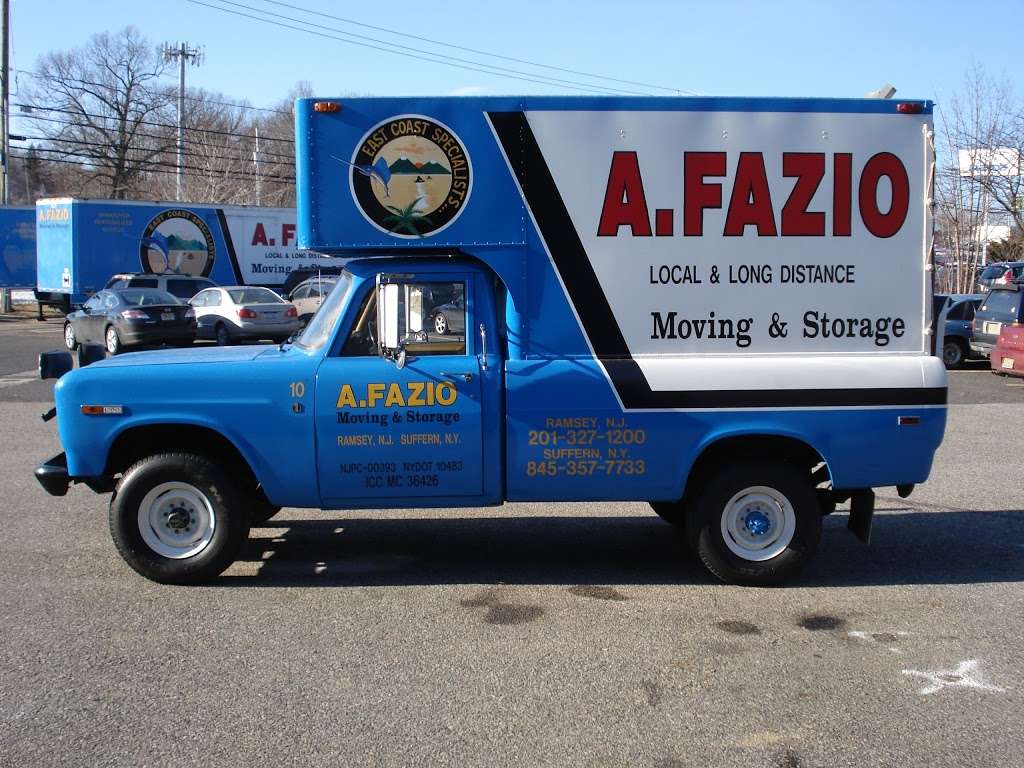 A Fazio Moving & Storage | 416 NJ-17, Ramsey, NJ 07446, USA | Phone: (201) 327-1200