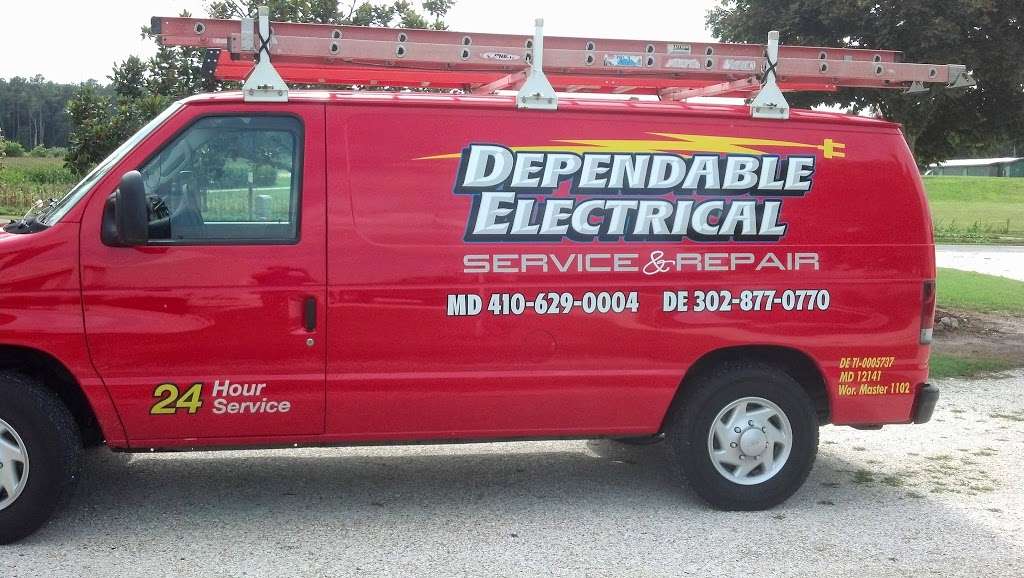 Dependable Electrical Service & Repair | 37680 Hudson Rd, Frankford, DE 19945, USA | Phone: (410) 629-0004