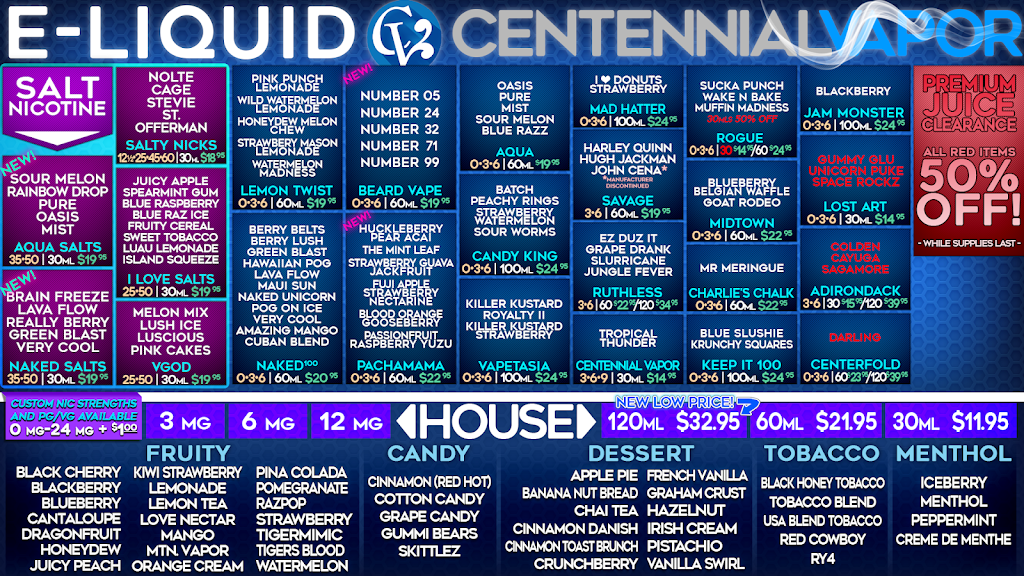 Centennial Vapor Denver @ DU | 2323 E Evans Ave, Denver, CO 80210, USA | Phone: (303) 501-9922