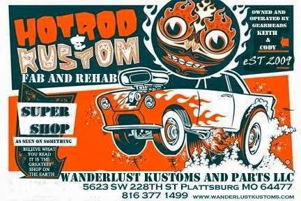 Wanderlust Kustoms and Parts LLC | 5623 SW 228th St, Plattsburg, MO 64477, USA | Phone: (816) 377-1499