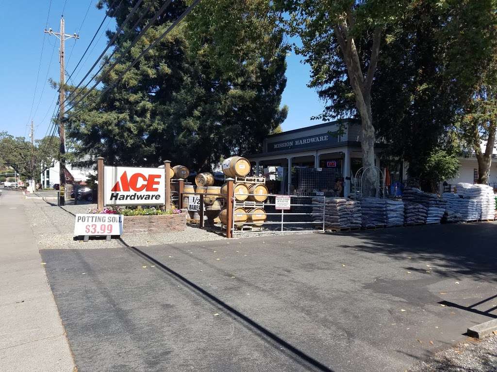 Mission Ace Hardware & Lumber | 4310 Sonoma Hwy, Santa Rosa, CA 95409, USA | Phone: (707) 539-7070