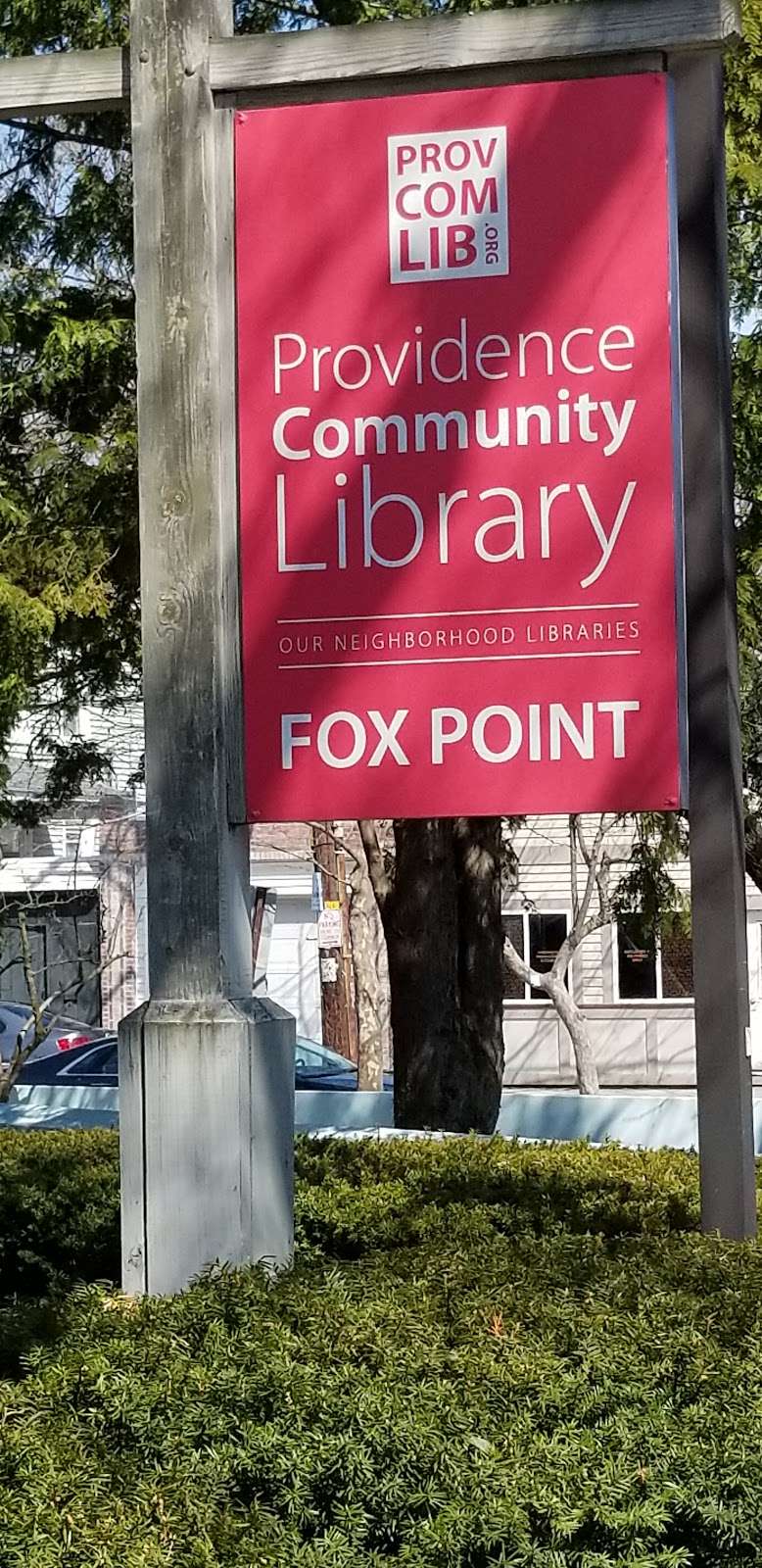 Fox Point Library | 90 Ives St, Providence, RI 02906, USA | Phone: (401) 331-0390
