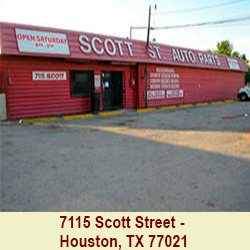 Scott Street Auto Parts Inc | 7115 Scott St, Houston, TX 77021, USA | Phone: (713) 747-0210