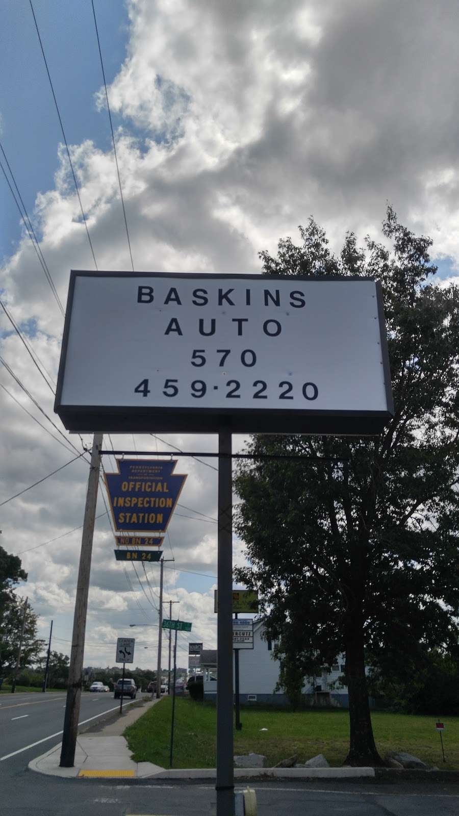Baskins Garage INC | 1614 N Church St, Hazle Township, PA 18202, USA | Phone: (570) 459-2220