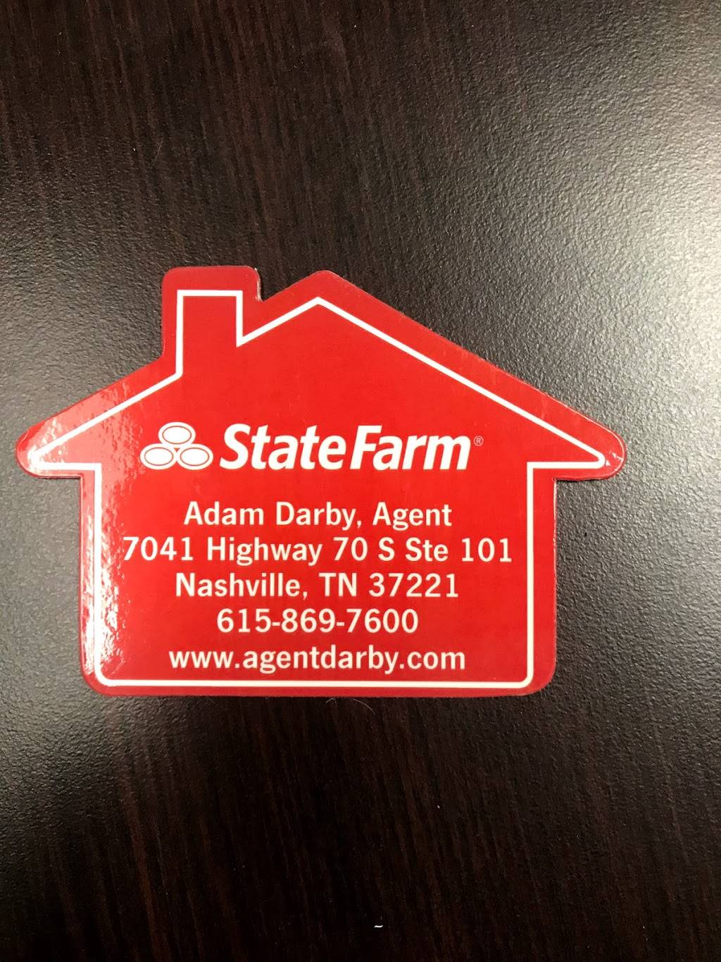 Adam Darby - State Farm Insurance Agent | 7041 Hwy 70 S STE 101, Nashville, TN 37221, USA | Phone: (615) 869-7600