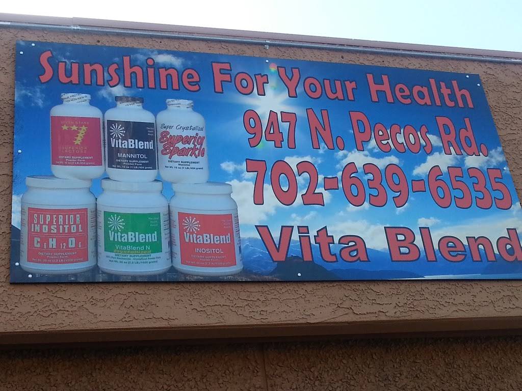 Sunshine For Your Health | 947 N Pecos Rd, Las Vegas, NV 89101, USA | Phone: (702) 639-6535