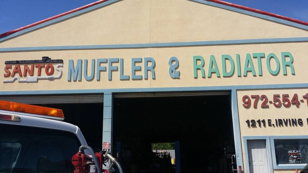Santos Muffler & Radiator Service | 1211 E Irving Blvd, Irving, TX 75060, USA | Phone: (972) 554-1692