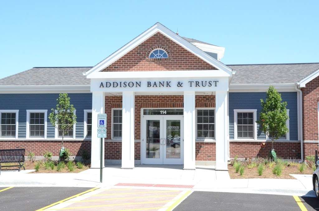 Addison Bank & Trust | 114 E Lake St, Addison, IL 60101 | Phone: (630) 607-7760