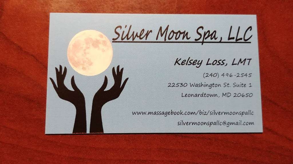 Silver Moon Spa, LLC | 22530 Washington St #1, Leonardtown, MD 20650 | Phone: (240) 496-2545