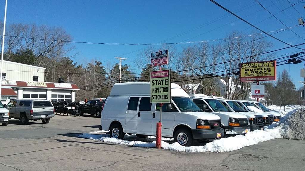 Supreme Muffler & Brake | 218 VFW Dr, Rockland, MA 02370 | Phone: (781) 878-4020