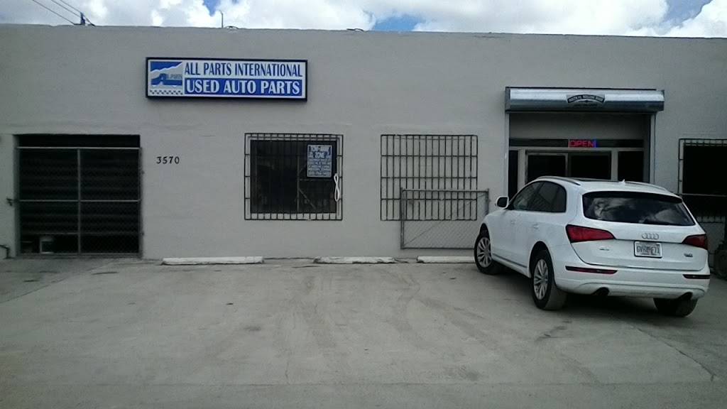 All Parts International | 3570 NW 135th St, Opa-locka, FL 33054, USA | Phone: (305) 681-4270