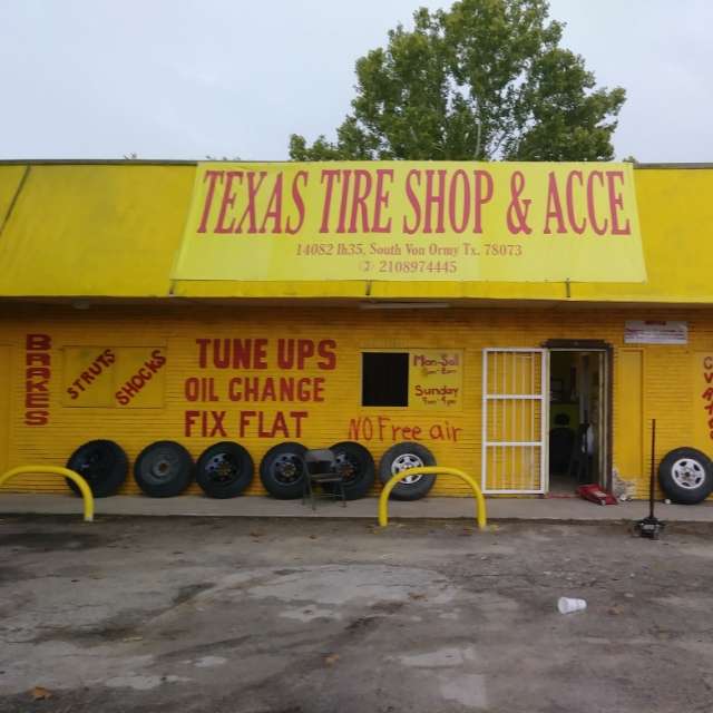 Texas Tire Shop & Acc | 14082 Interstate 35 Access Rd, Von Ormy, TX 78073, USA | Phone: (210) 897-4445