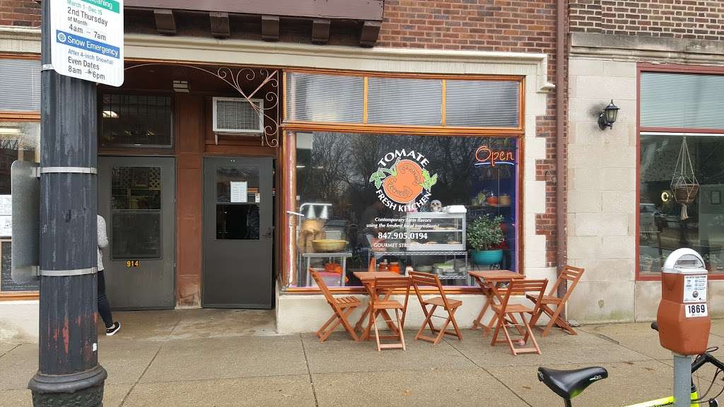 Tomate Fresh Kitchen | 914 Noyes St, Evanston, IL 60201, USA | Phone: (847) 905-0194