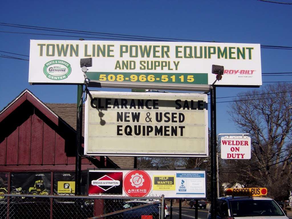 Town Line Power Equipment | 870 S Main St, Bellingham, MA 02019 | Phone: (508) 966-5115