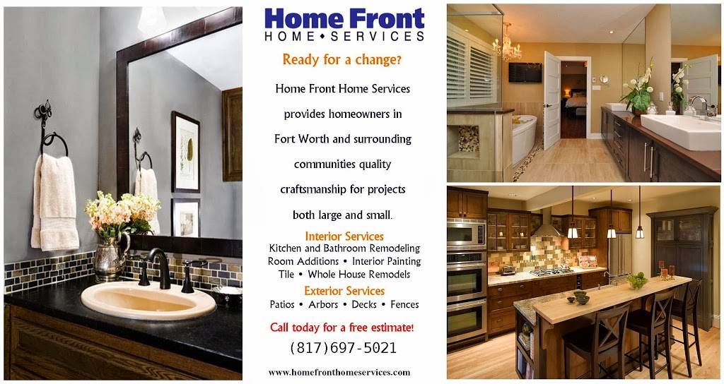 Home Front Renovations | 909 S Sylvania Ave, Fort Worth, TX 76111, USA | Phone: (817) 697-5021