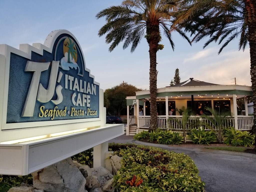 Tjs Italian Cafe | 1515 Gulf Blvd, Indian Rocks Beach, FL 33785, USA | Phone: (727) 596-1515