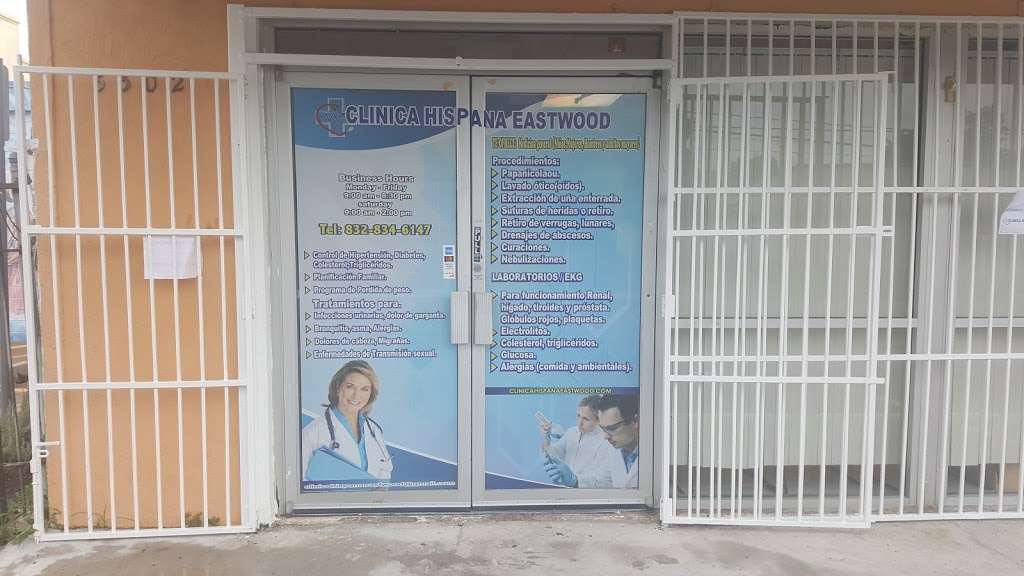 Clinica Hispana Eastwood | 5302 Canal St, Houston, TX 77011, USA | Phone: (832) 834-6147