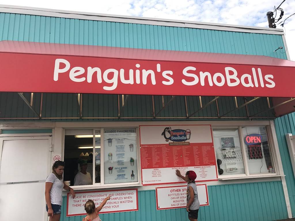 Penguins Snoballs | 2388 E Little Creek Rd, Norfolk, VA 23518, USA | Phone: (757) 692-0962