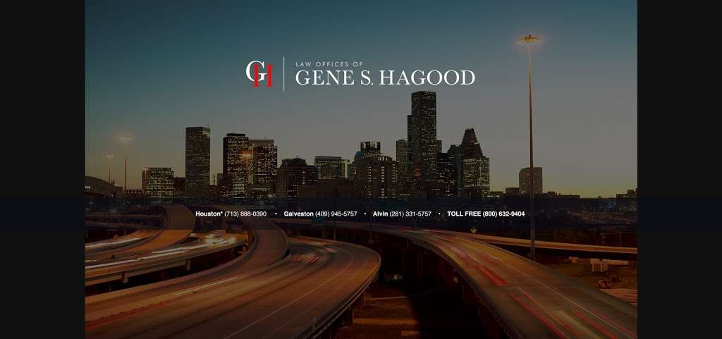 Law Offices of Gene S. Hagood | 1520 E Hwy 6, Alvin, TX 77511, USA | Phone: (281) 331-5757