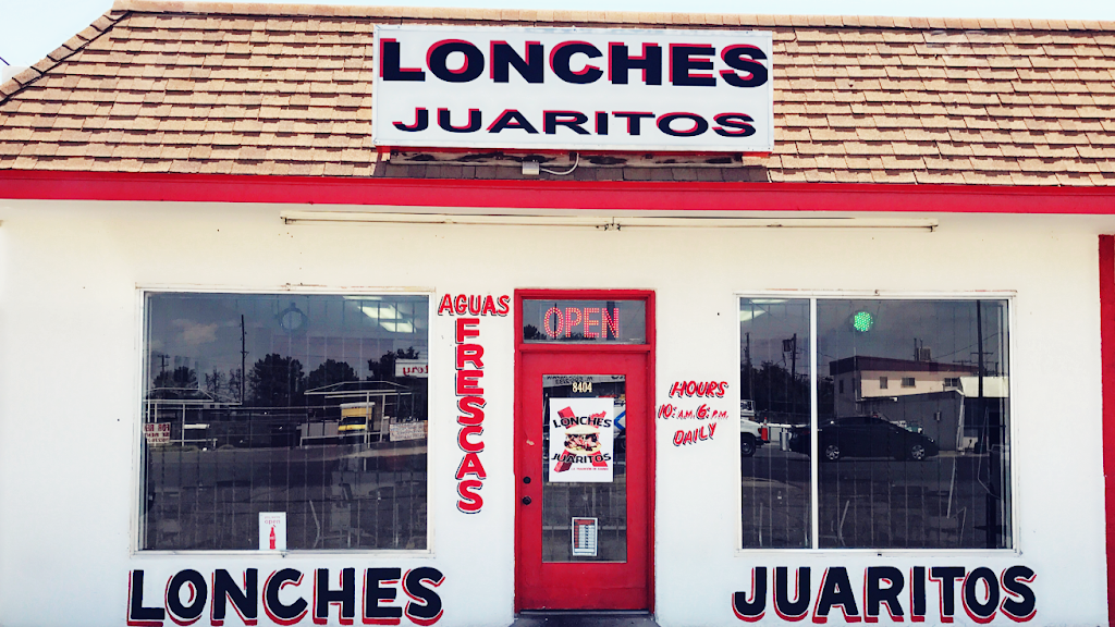 Lonches Juaritos Restaurant | 8404 Alameda Ave, El Paso, TX 79907, USA | Phone: (915) 219-8240