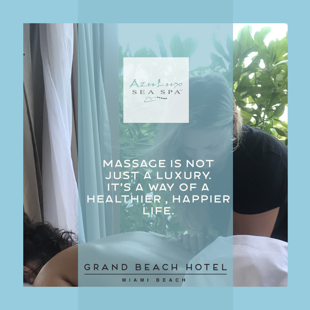 AzuLux Sea Spa, Inc (Mobile Massage) | 7330 Ocean Terrace, Miami Beach, FL 33141, USA | Phone: (786) 624-0794