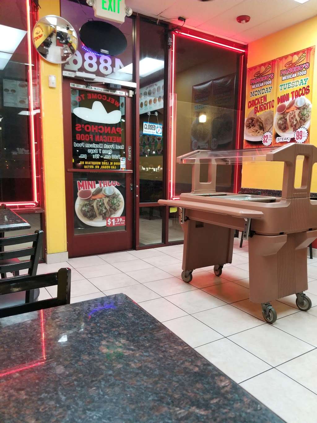 Panchos Taco Shop | 4886 W Lone Mountain Rd, Las Vegas, NV 89130 | Phone: (702) 395-8883