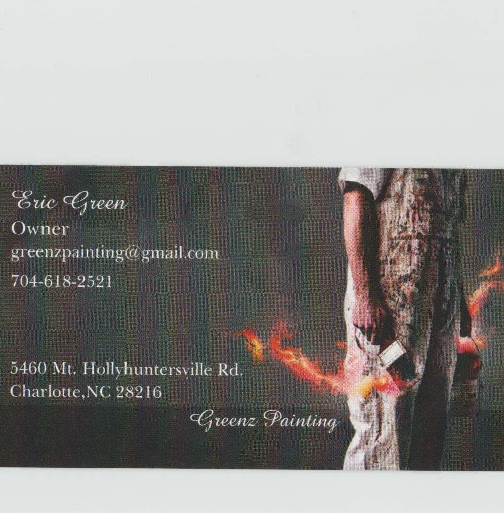 Greenz Painting | 5460 Mt Holly-Huntersville Rd, Charlotte, NC 28216 | Phone: (704) 618-2521