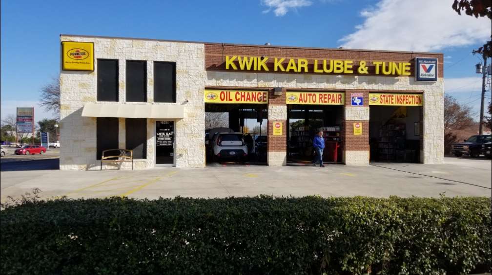 Kwik Kar Lube & Tune | 2960 N Belt Line Rd, Irving, TX 75062, USA | Phone: (972) 782-4621