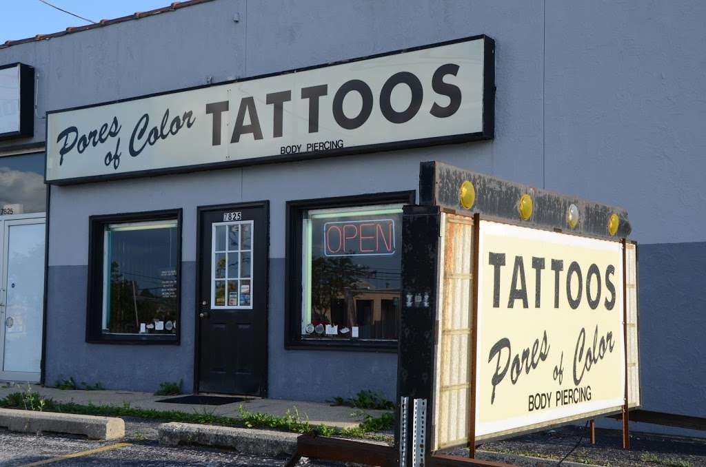 Pores of Color Tattoos & Body Piercings | 7825 Lincoln Hwy, Frankfort, IL 60423 | Phone: (815) 464-7255