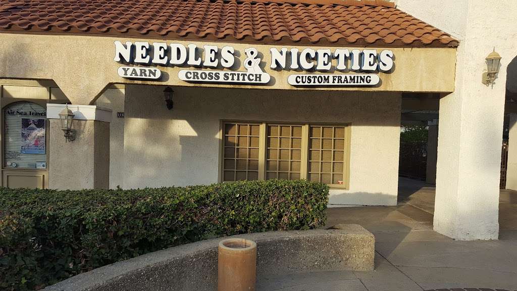 Needles & Niceties | 1655 N Mountain Ave #116, Upland, CA 91784, USA | Phone: (909) 985-6264