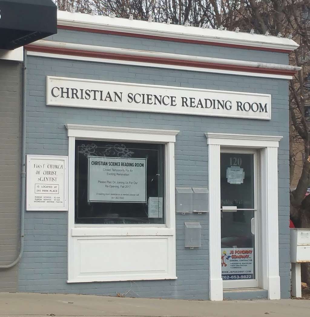 Christian Science Reading Room | 120 E Cook Ave, Libertyville, IL 60048 | Phone: (847) 362-5540