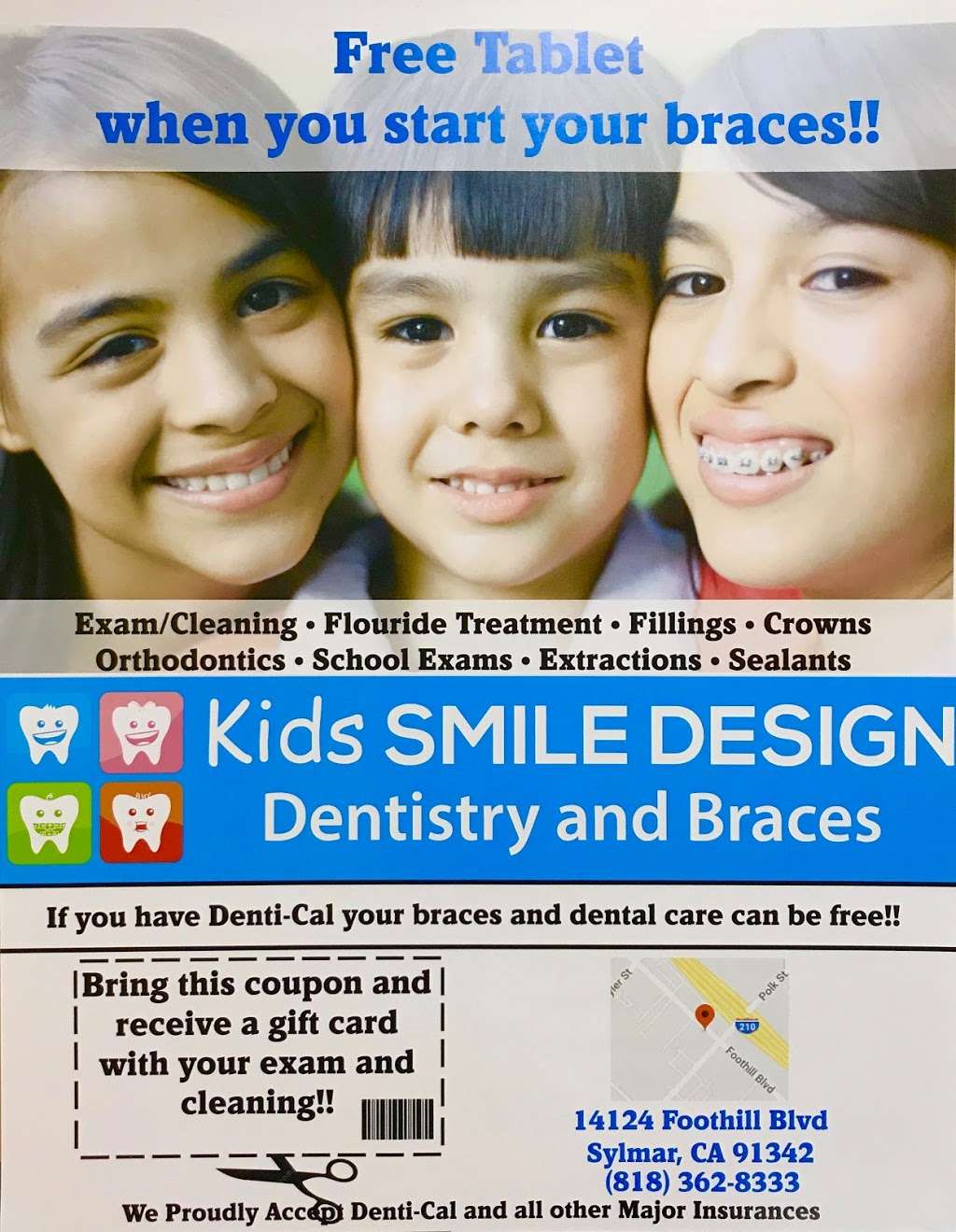 Smile Design Sylmar - Dentistry & Braces | 14124 Foothill Blvd, Sylmar, CA 91342, USA | Phone: (818) 362-8333