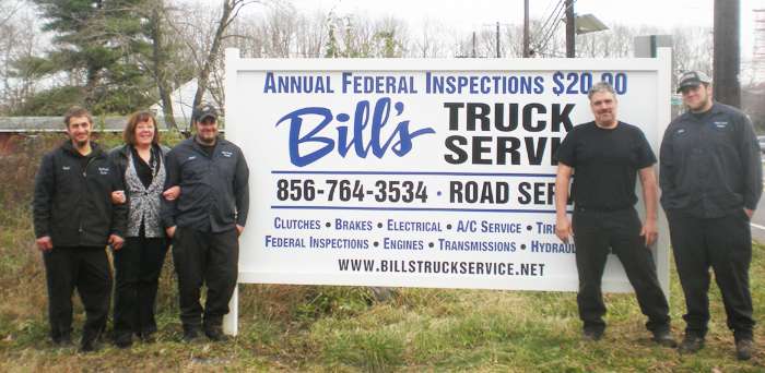 Bills Truck Service | 75 Hartford Rd, Delran, NJ 08075, USA | Phone: (856) 764-3534