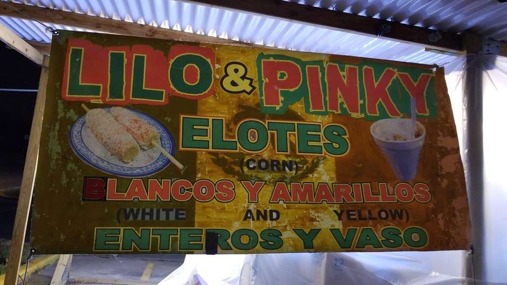 Lilo and Pinky Elotes (Corn) | 10615 Veterans Memorial Dr, Houston, TX 77038, USA | Phone: (713) 307-5061