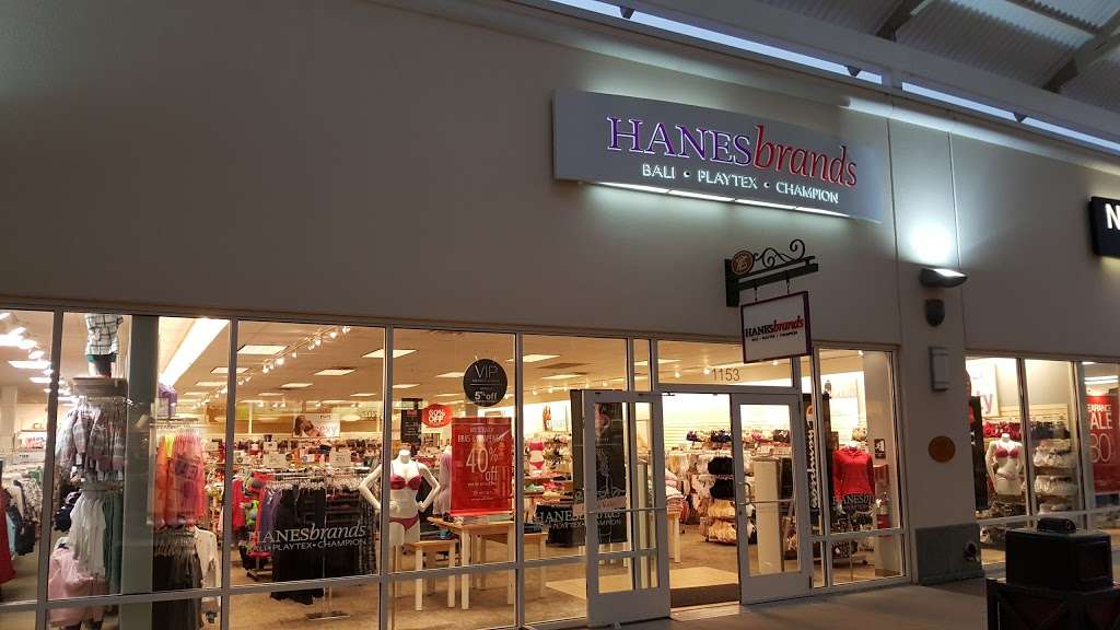 Hanesbrands Outlet Store | 18 Lightcap Rd #1153, Pottstown, PA 19464, USA | Phone: (610) 970-5767