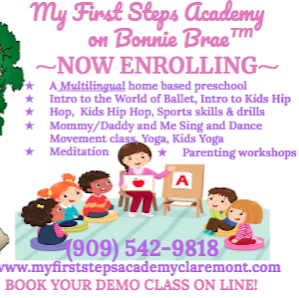 My First Steps Academy on Bonnie Brae™ | 2214 Bonnie Brae Ave, Claremont, CA 91711 | Phone: (909) 542-9818