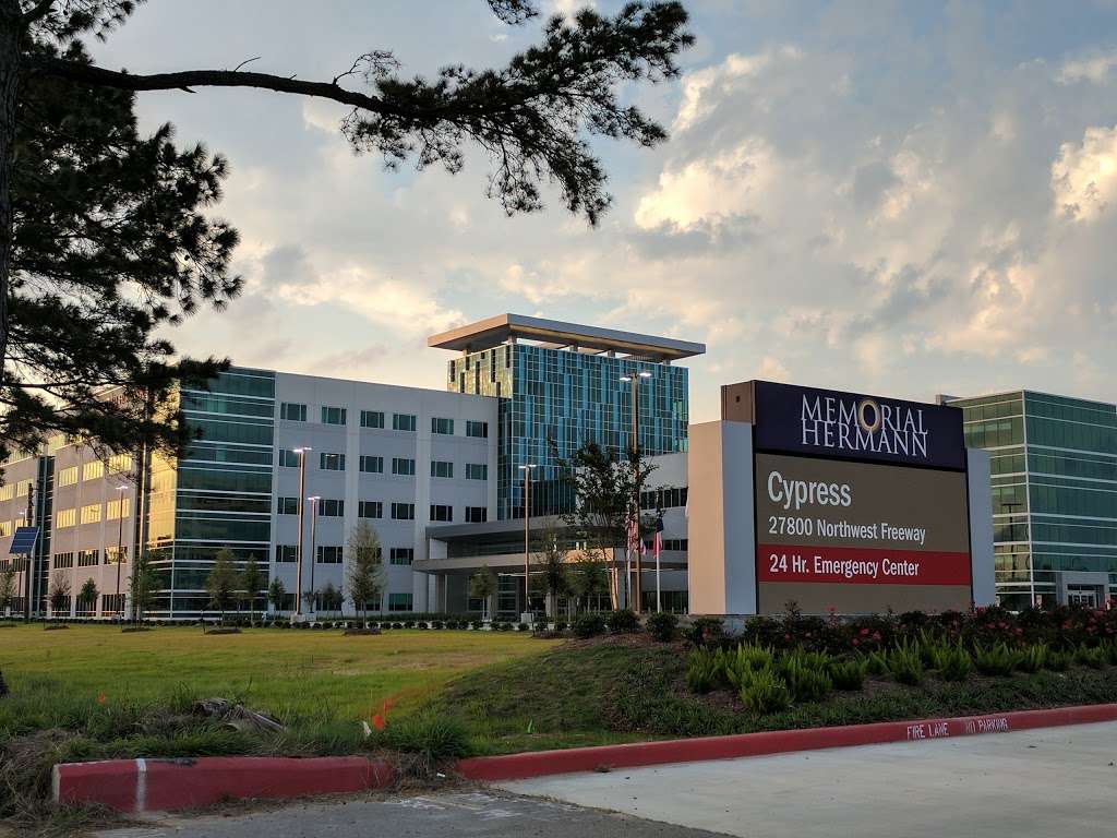 Memorial Hermann Cypress Hospital | 27800 Northwest Fwy, Cypress, TX 77433, USA | Phone: (346) 231-4000