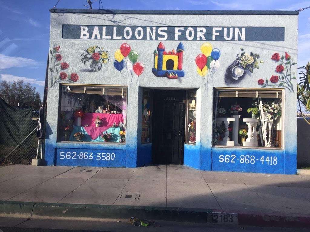 Balloons For Fun Party Rental | 12183 Front St, Norwalk, CA 90650, USA | Phone: (562) 868-4418